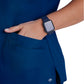 Women's V-Neck Pulse Top - 5106 - Indigo (Navy)