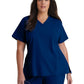 Women's V-Neck Pulse Top - 5106 - Indigo (Navy)