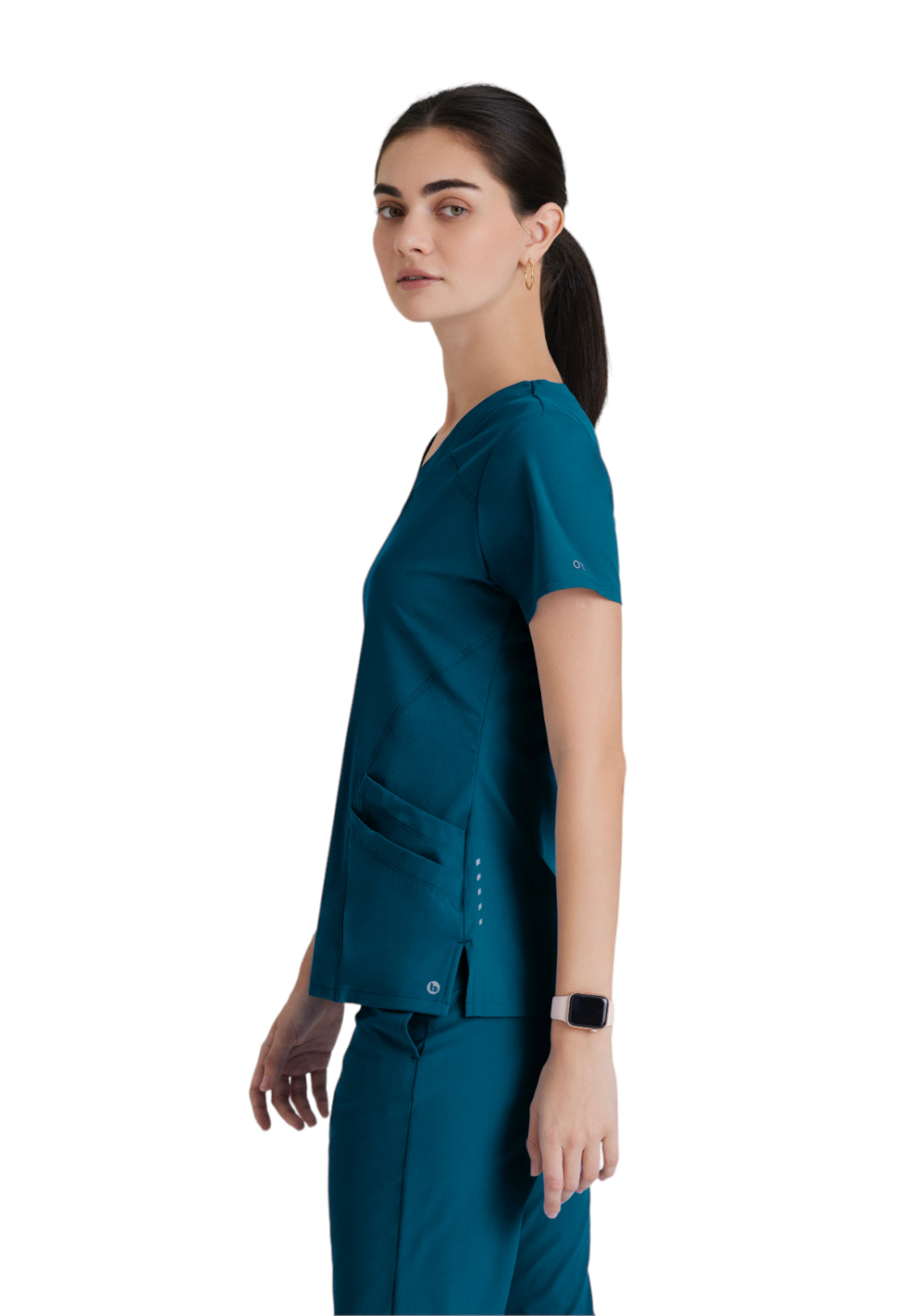 Women's V-Neck Pulse Top - 5106 - Bahama