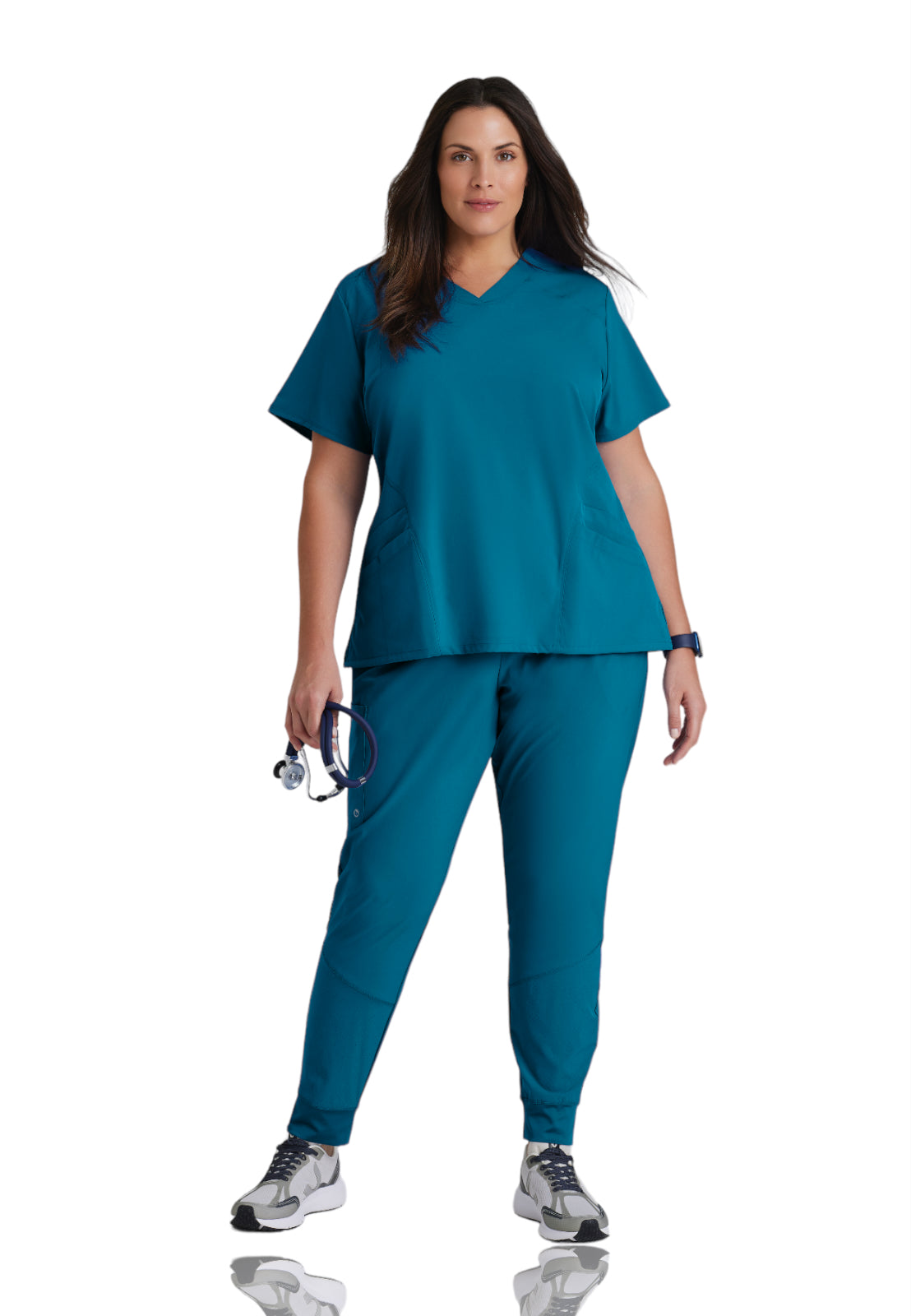 Women's V-Neck Pulse Top - 5106 - Bahama
