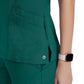 Women's V-Neck Pulse Top - 5106 - Hunter Green