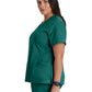 Women's V-Neck Pulse Top - 5106 - Hunter Green