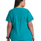 Women's V-Neck Pulse Top - 5106 - Teal