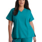Women's V-Neck Pulse Top - 5106 - Teal