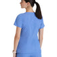 Women's V-Neck Pulse Top - 5106 - Ciel Blue