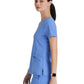 Women's V-Neck Pulse Top - 5106 - Ciel Blue