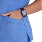 Women's V-Neck Pulse Top - 5106 - Ciel Blue