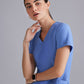 Women's V-Neck Pulse Top - 5106 - Ciel Blue
