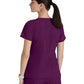 Women's V-Neck Pulse Top - 5106 - Wine