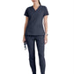 Women's V-Neck Pulse Top - 5106 - Steel