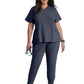 Women's V-Neck Pulse Top - 5106 - Steel