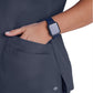 Women's V-Neck Pulse Top - 5106 - Steel