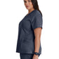 Women's V-Neck Pulse Top - 5106 - Steel