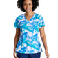 Women's V-Neck Thrive Top - 5107 - Azure Waves