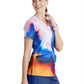 Women's V-Neck Thrive Top - 5107 - Shimmering Skies