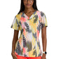 Women's V-Neck Thrive Top - 5107 - Zebra Brilliance