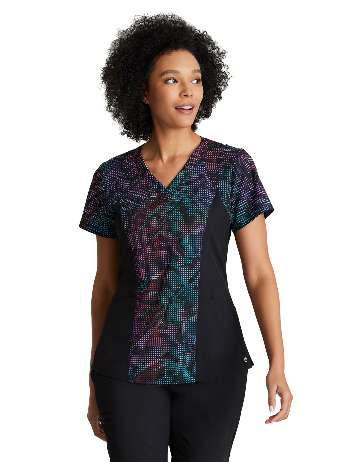 Women's Color Block Thrive Top - 5107C - Prismatic Lights