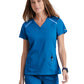 Women's V-Neck Elevate Top - 7188 - New Royal