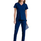 Women's V-Neck Elevate Top - 7188 - Indigo (Navy)