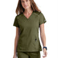Women's V-Neck Elevate Top - 7188 - Olive