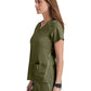 Women's V-Neck Elevate Top - 7188 - Olive
