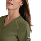 Women's V-Neck Elevate Top - 7188 - Olive