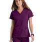 Women's V-Neck Elevate Top - 7188 - Wine