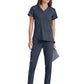 Women's V-Neck Elevate Top - 7188 - Steel