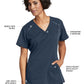 Women's V-Neck Elevate Top - 7188 - Steel