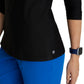 Women's Long Sleeve Accelerate Underscrub Tee - BOK804 - Black