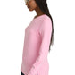 Women's Long Sleeve Accelerate Underscrub Tee - BOK804 - Fresh Carnation