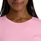 Women's Long Sleeve Accelerate Underscrub Tee - BOK804 - Fresh Carnation