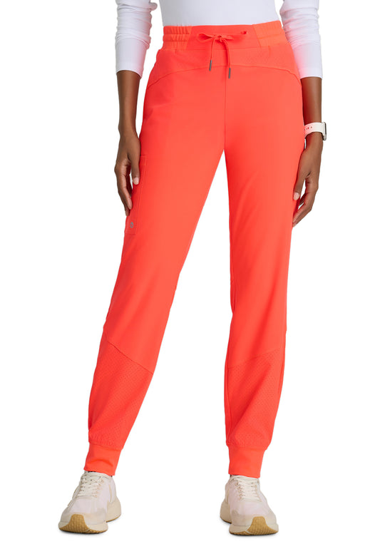Women's Four-Way Stretch Boost Jogger Pant - BOP513 - Neon Flame