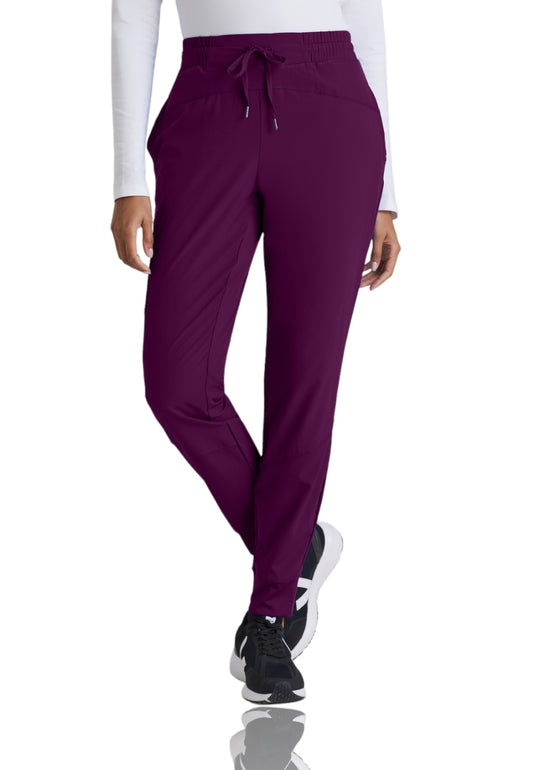 Women's Four-Way Stretch Boost Jogger Pant - BOP513 - Wine