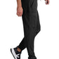 Men's Perforated Side Panels Vortex Jogger Pant - BOP520 - Black