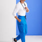 Men's Perforated Side Panels Vortex Jogger Pant - BOP520 - New Royal