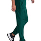 Men's Perforated Side Panels Vortex Jogger Pant - BOP520 - Hunter Green