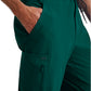 Men's Perforated Side Panels Vortex Jogger Pant - BOP520 - Hunter Green