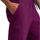 Men's Perforated Side Panels Vortex Jogger Pant - BOP520 - Wine