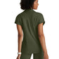 Women's 2 Pocket Zip Neck Dolman Top - BOT210 - Olive
