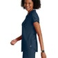 Women's 2 Pocket Zip Neck Dolman Top - BOT210 - Steel