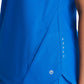 Women's 2 Pocket Banded Zip Collar Flux Top - BOT216 - New Royal