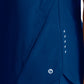 Women's 2 Pocket Banded Zip Collar Flux Top - BOT216 - Indigo (Navy)