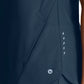 Women's 2 Pocket Banded Zip Collar Flux Top - BOT216 - Steel
