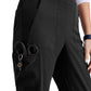 Women's Flat Front Waistband Pant - BUP601 - Black
