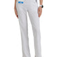 Women's Flat Front Waistband Pant - BUP601 - White