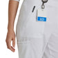 Women's Flat Front Waistband Pant - BUP601 - White