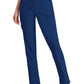 Women's Flat Front Waistband Pant - BUP601 - Indigo (Navy)