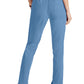 Women's Flat Front Waistband Pant - BUP601 - Ciel Blue