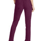 Women's Flat Front Waistband Pant - BUP601 - Wine